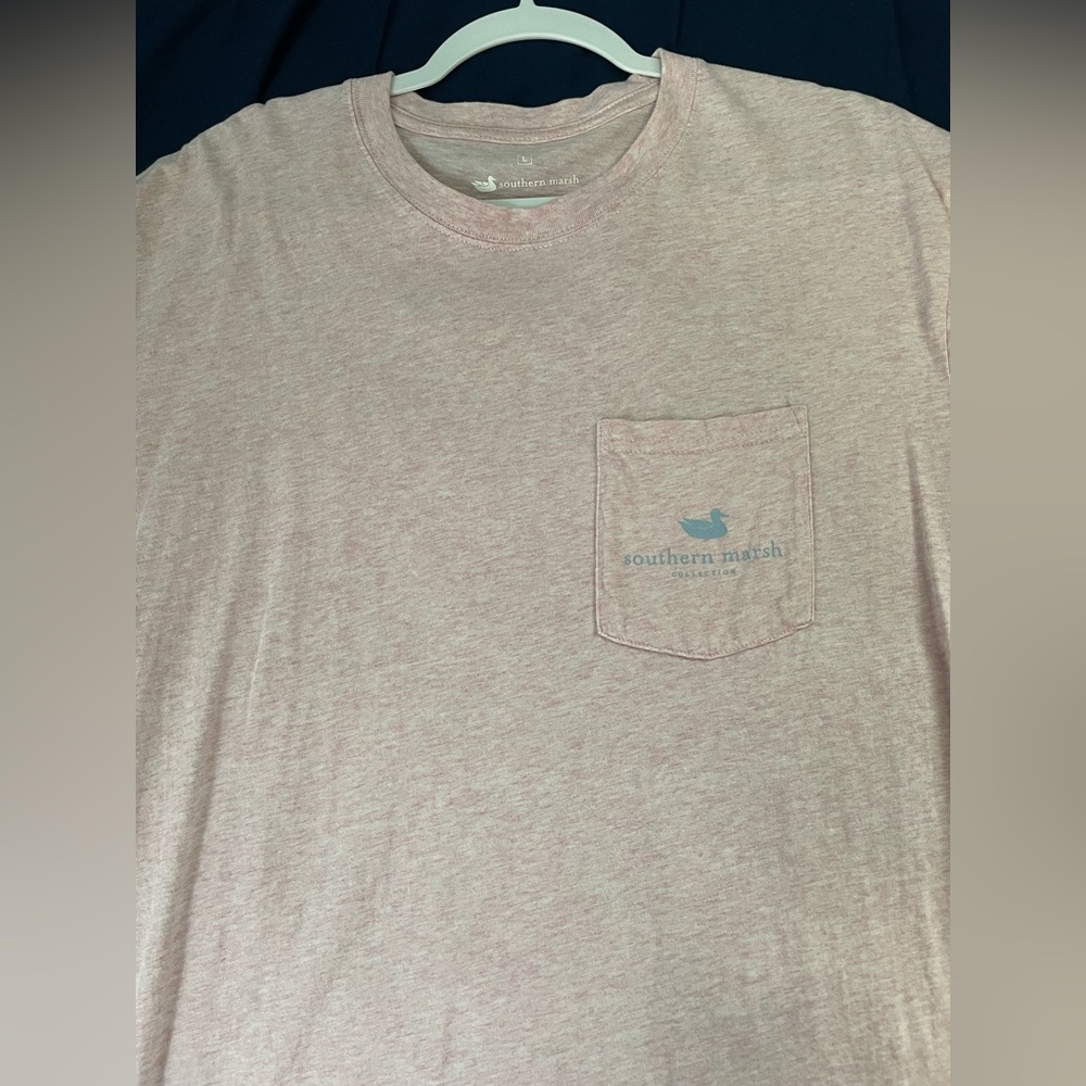 Southern marsh men’s pink t shirt large